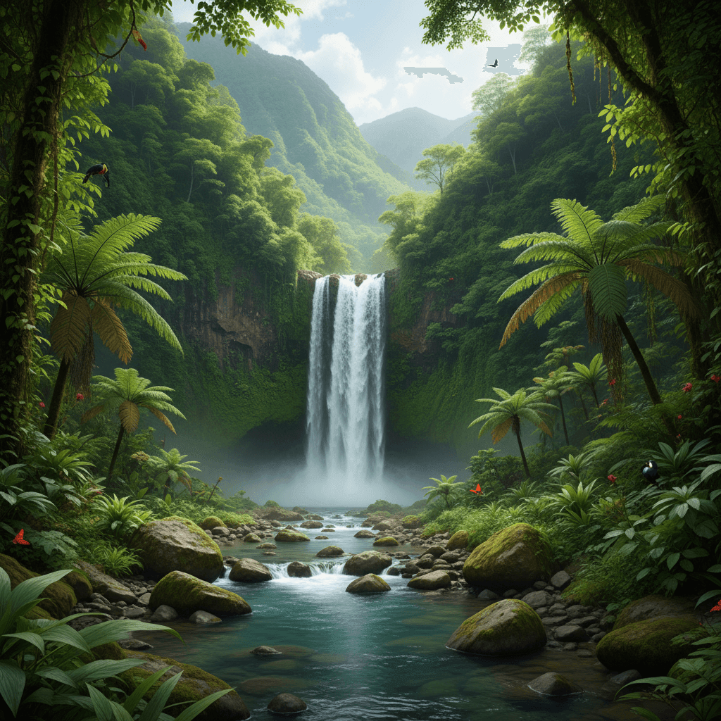 Dominica rainforest, waterfalls, rivers, visa-free travel and tourism for Indian passport holders
