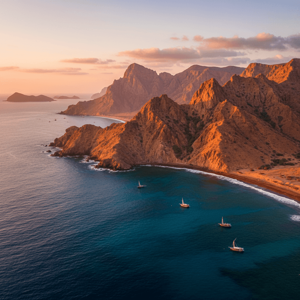 Eritrea Red Sea coastline and mountains for 36-day visa service and travel expertise